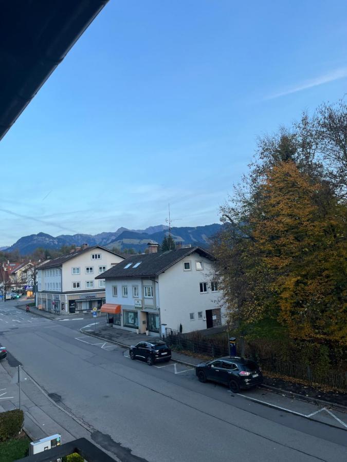 Bergblick Stadtmitte Sonthofen Bagian luar foto