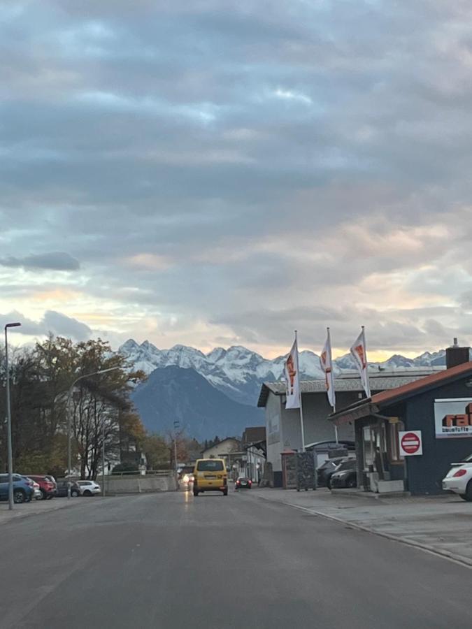 Bergblick Stadtmitte Sonthofen Bagian luar foto